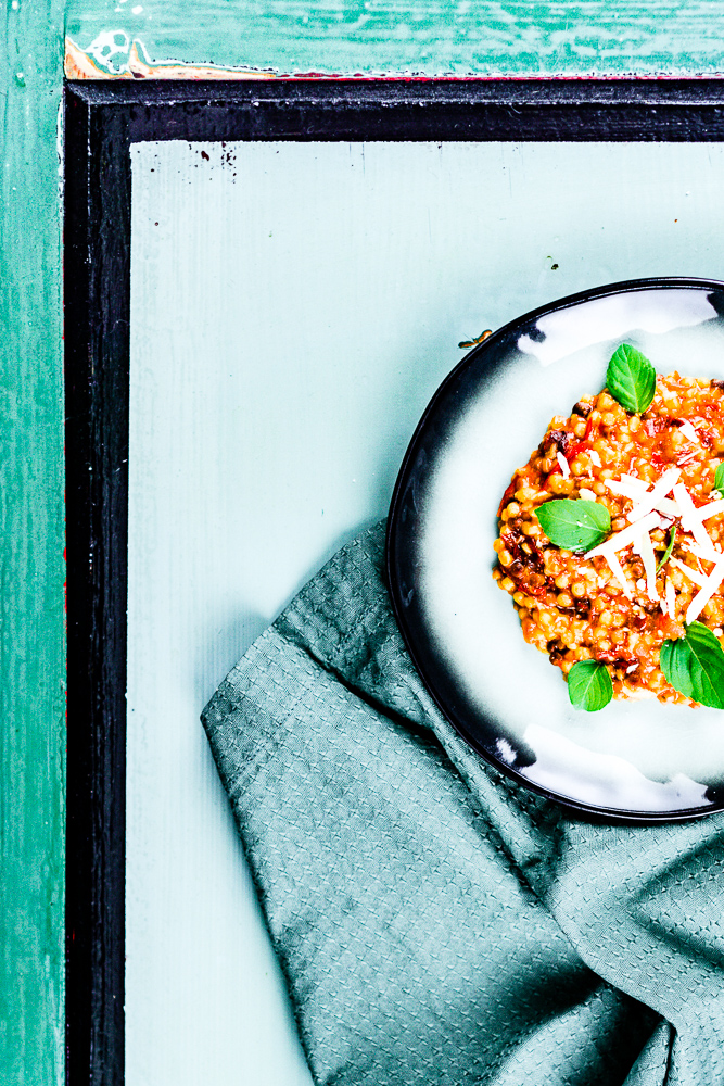 Fregula Sarda Tomaten-Risottata