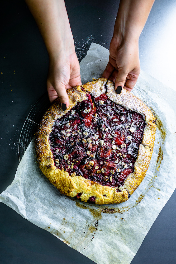 Zwetschgen-Galette