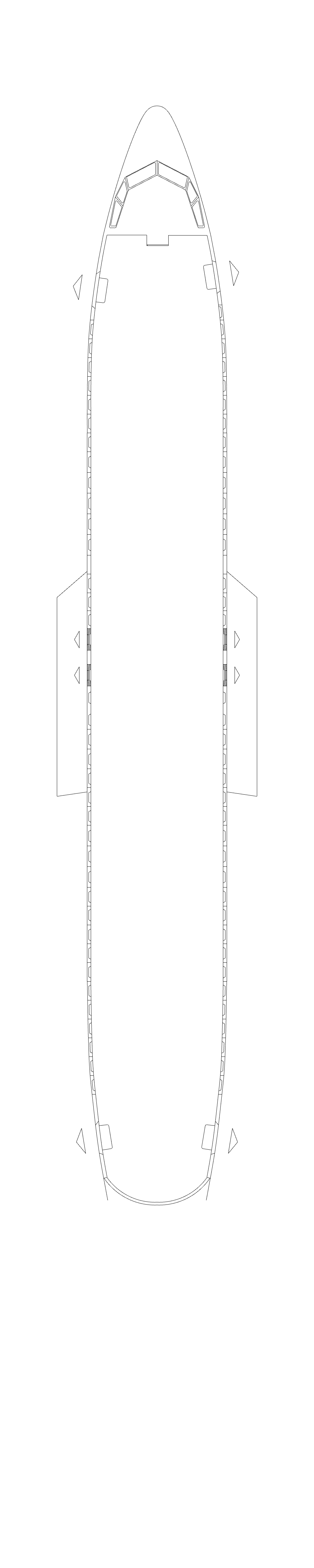 BOEING BUSINESS JET BBJ 737-7 INTERIOR LAYOUT