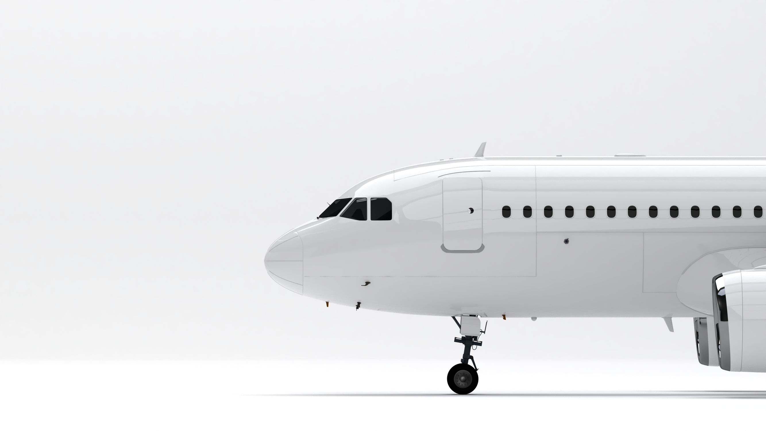 AIRBUS ACJ320NEO SIDE VIEW