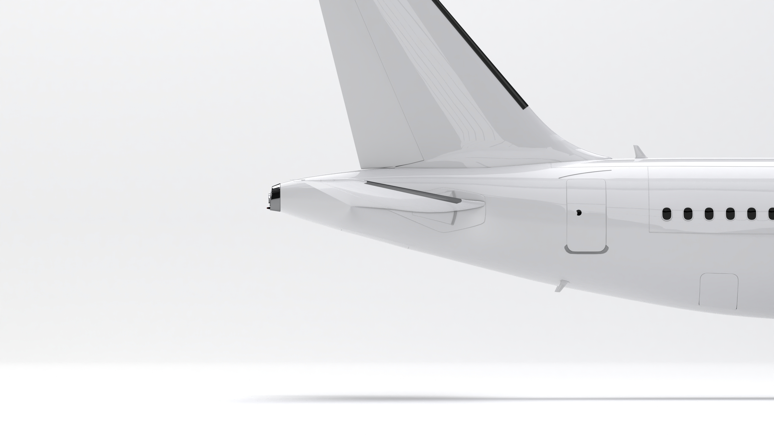 AIRBUS CORPORATE JET ACJ320 SIDE VIEW