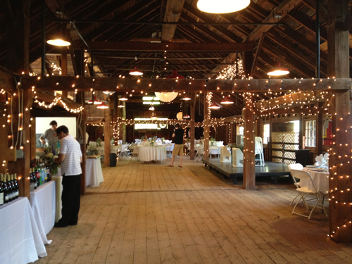 A Woodstock Wedding At The Historic Byrdcliffe Barn Our Staff Is Ready For Action To Help Get All The Tables Chairs Buffet Station Bar And Kitchen Areas Set Up Once Chefs Arrive With Food