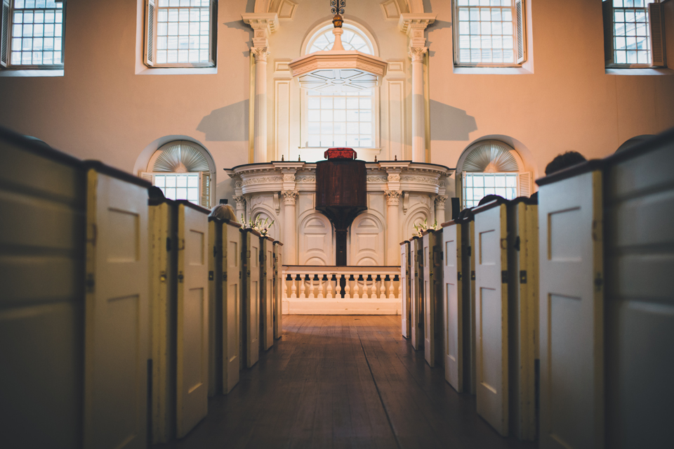 Interior picture of alter