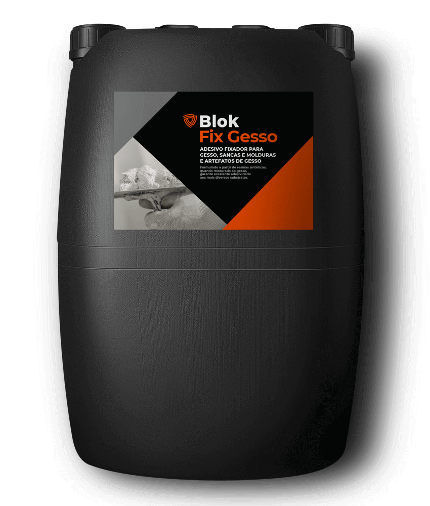 Adesivo fixador para gesso, sancas e molduras