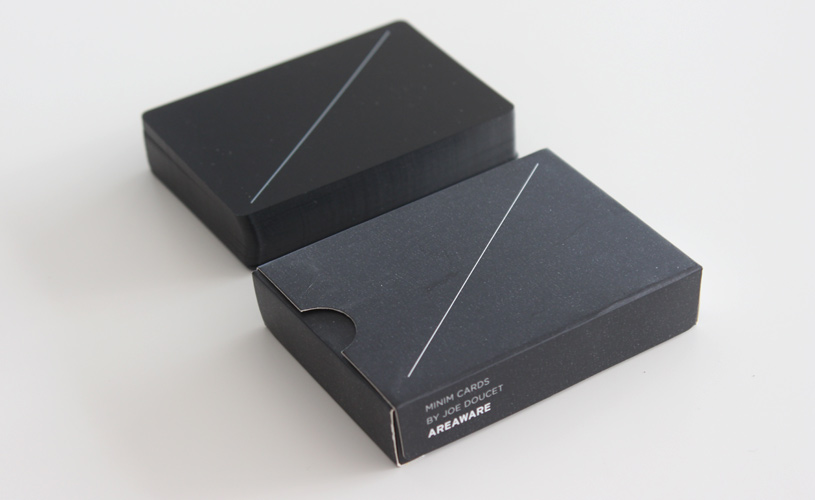 Minim cards by Joe Doucet