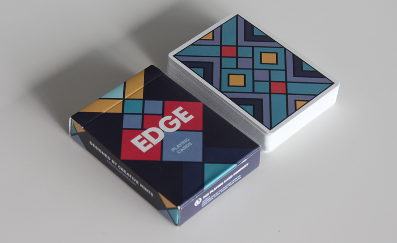 Edge playing cards deck