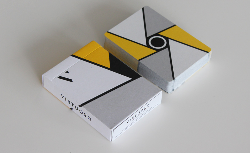 Virtuoso deck cardistry playing cards