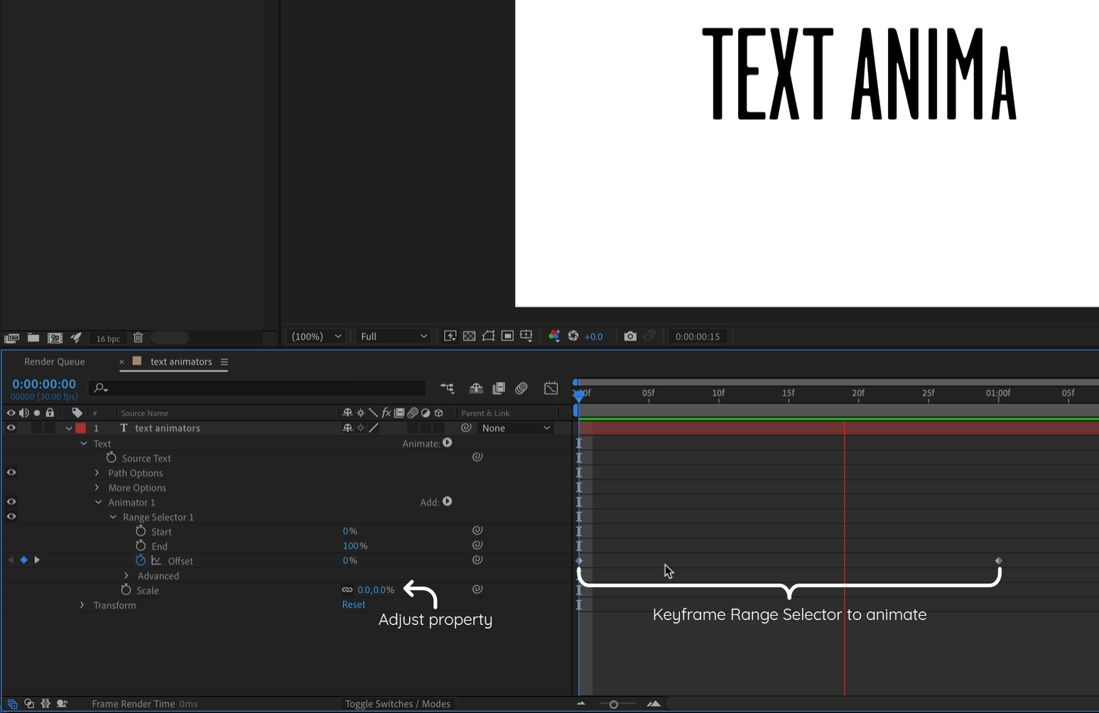 How to Animate Text