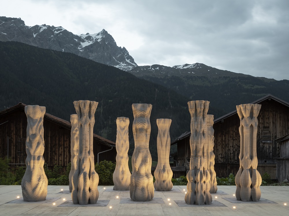 3D Printed Concrete Columns