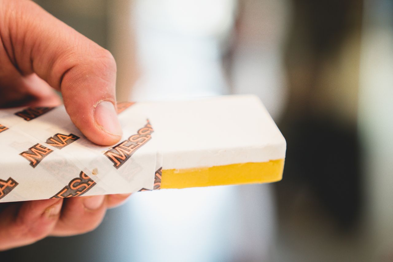 Gelato Messina's 'Weissina Mango' from the new Deliveroo Edditions Range.