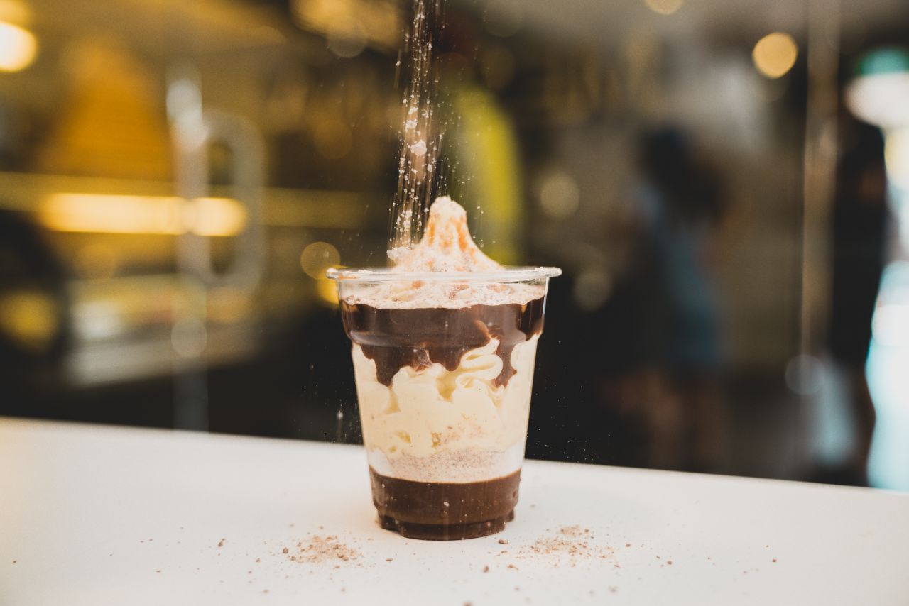 Gelato Messina's 'Milo High Club' from the new Deliveroo Edditions Range.