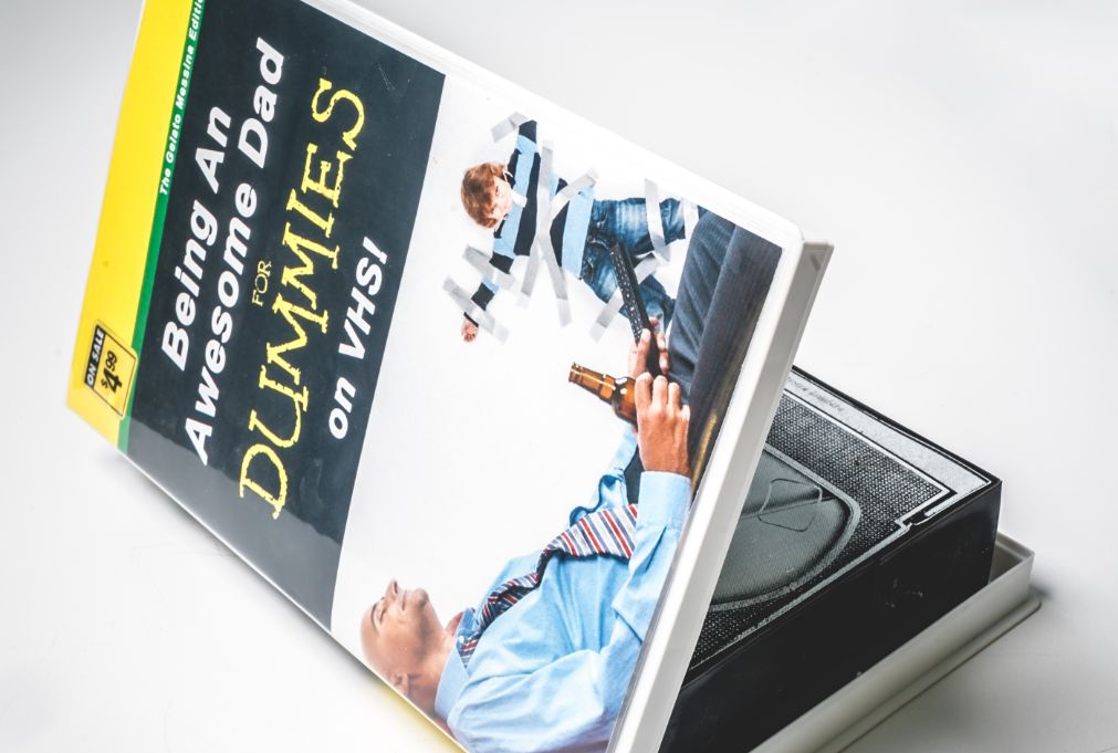 Father's Day - being an awsome dad for dummies gelato cake