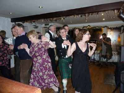 Hogmanay celebrations at the hotel were superb fun, enjoyed by all