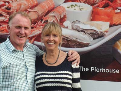The Pierhouse features in the highly successful Visit Scotland advertising campaign launched to coincide with the Ryder Cup