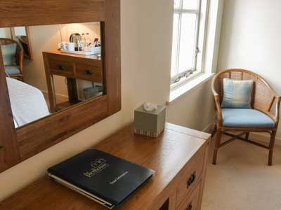 New bedroom furniture at The Pierhouse Hotel