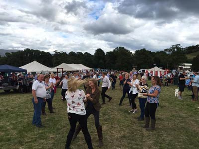 Orcadian strip the willow at The Appin Show
