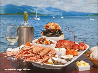 London commuters see what awaits their arrival at The Pierhouse - breathtaking scenery and fresh seafood to savour