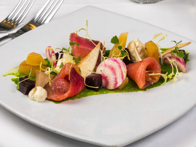 A Taste of......Beetroot Smoked Salmon