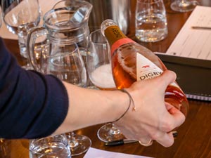Wine tasting for the new 2019 wine list at The Pierhouse