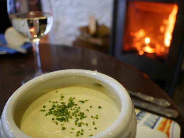 Cullen Skink by the Ferry Bar fire