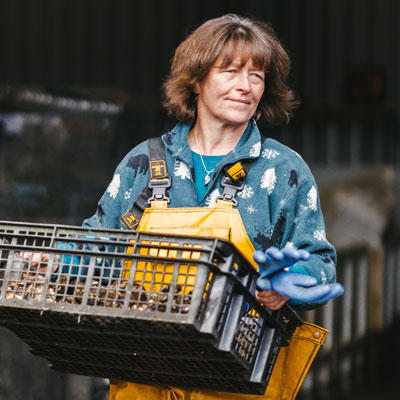 Head Chef Michael Leathley visits Caledonian Oysters