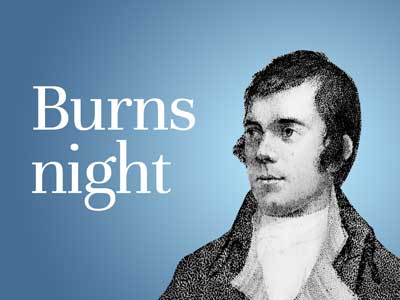 The Pierhouse Burns' Menu