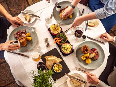 A delicious Sunday Roast Lunch at The Pierhouse