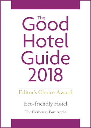 The Good Hotel Guide 2018 Editor's Choice Award: Eco-Friendly Hotel