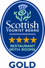 Visit Scotland 4 Star Restaurant with Rooms Gold Award