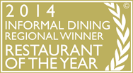 Scottish Hotel Awards: 2014 Restaurant of the Year, Informal Dining, Regional Winner, Argyll & Lomond