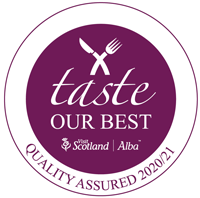 Visit Scotland Taste Our Best accredited