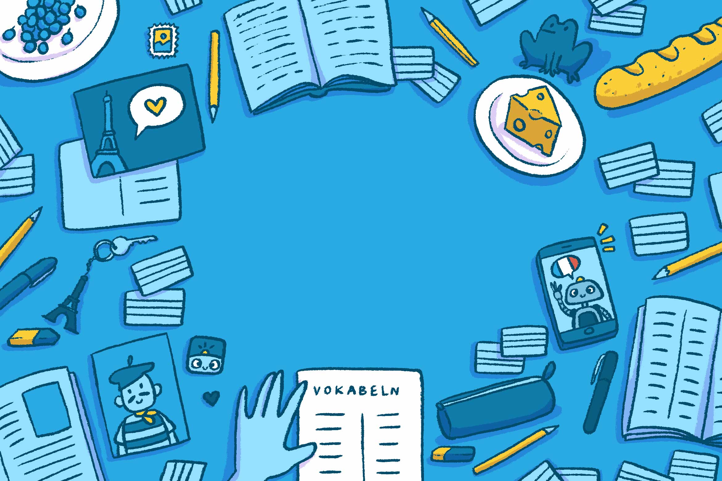 Französisch Vokabeln lernen Tipps & Tricks cabuu App