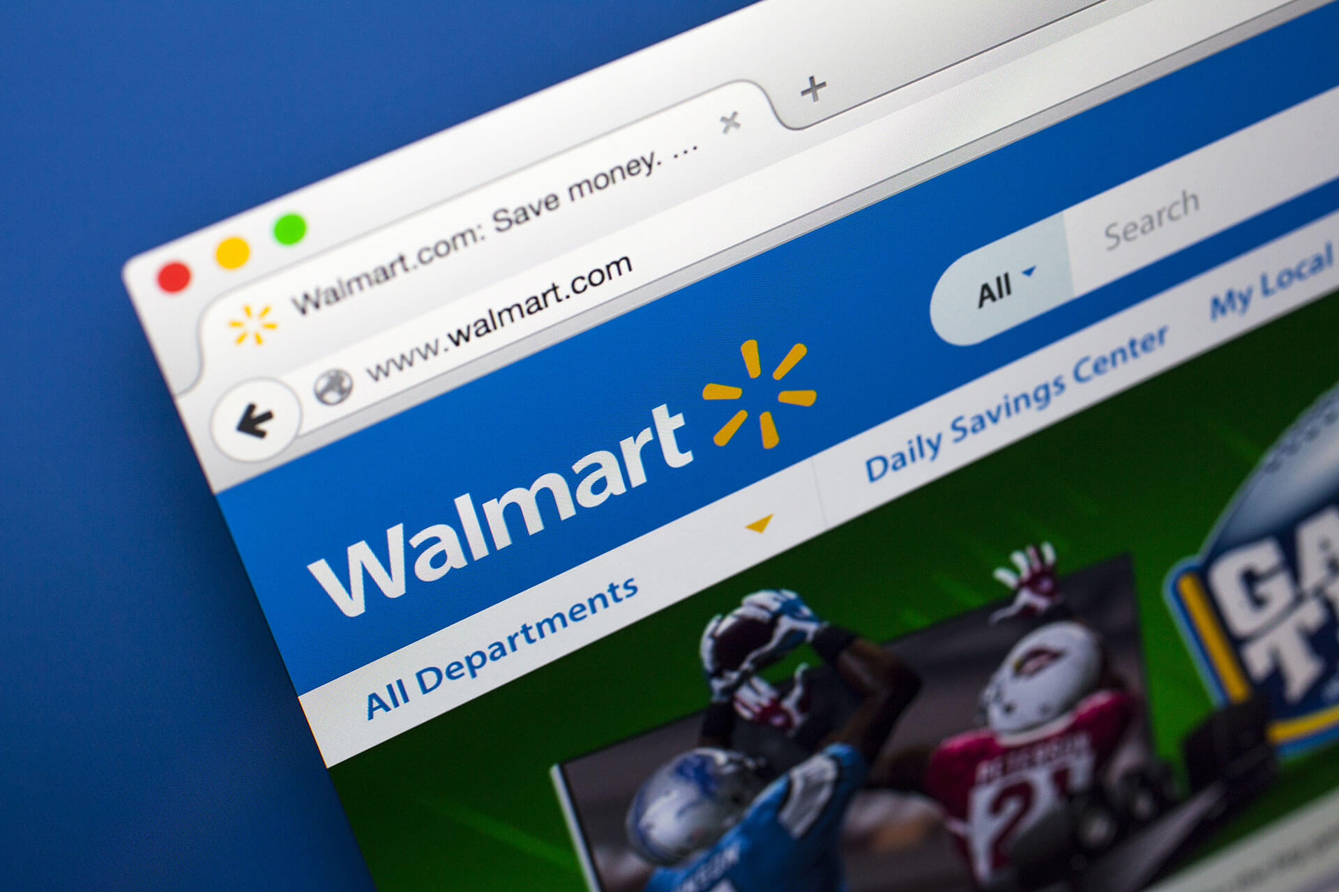 Walmart's website. They got sued for being non-compliant with CCPA.