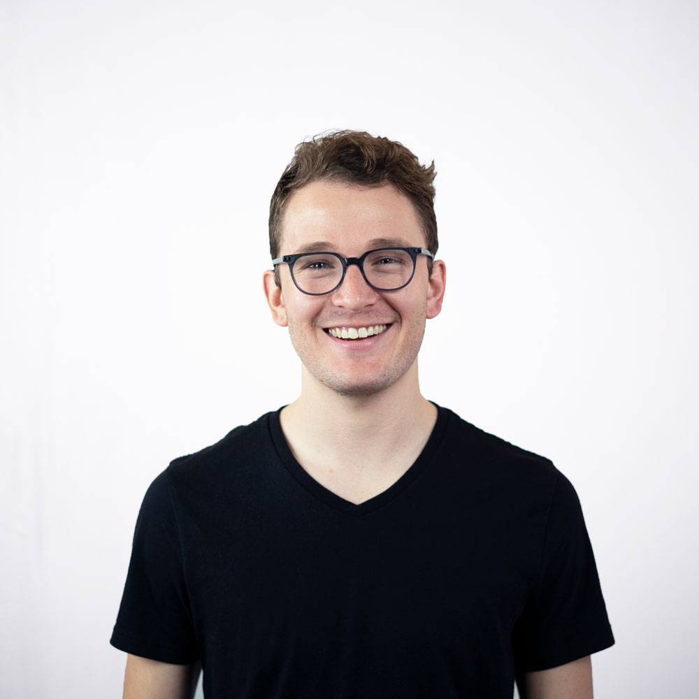 Sean smiling