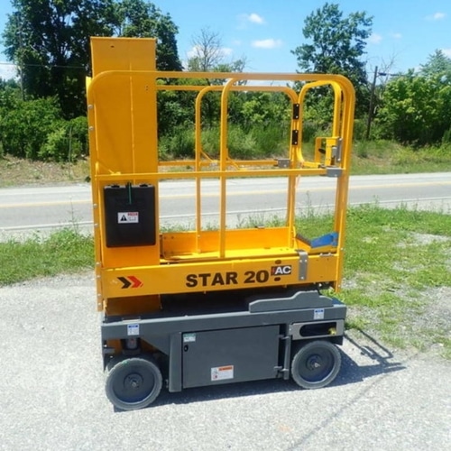 20’ Vertical Mast Lift (Genie GR20, Haulotte Star20)