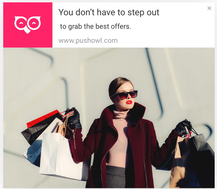 Push notification ideas for black friday