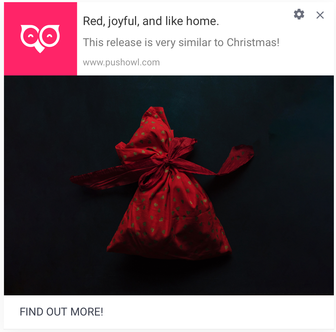 product launch notification