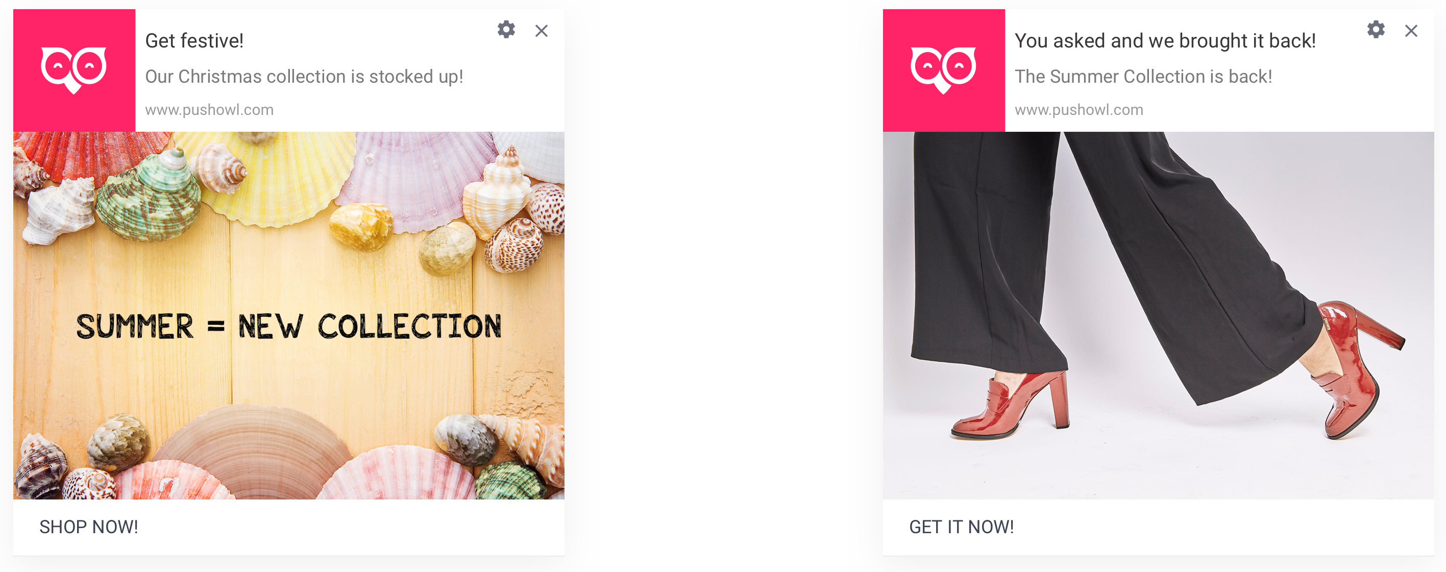 back in stock notifications