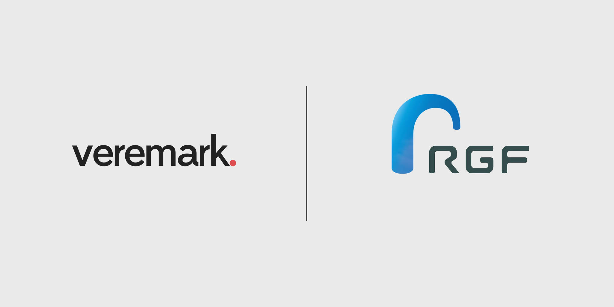 Veremark and RGF Logos next to each other
