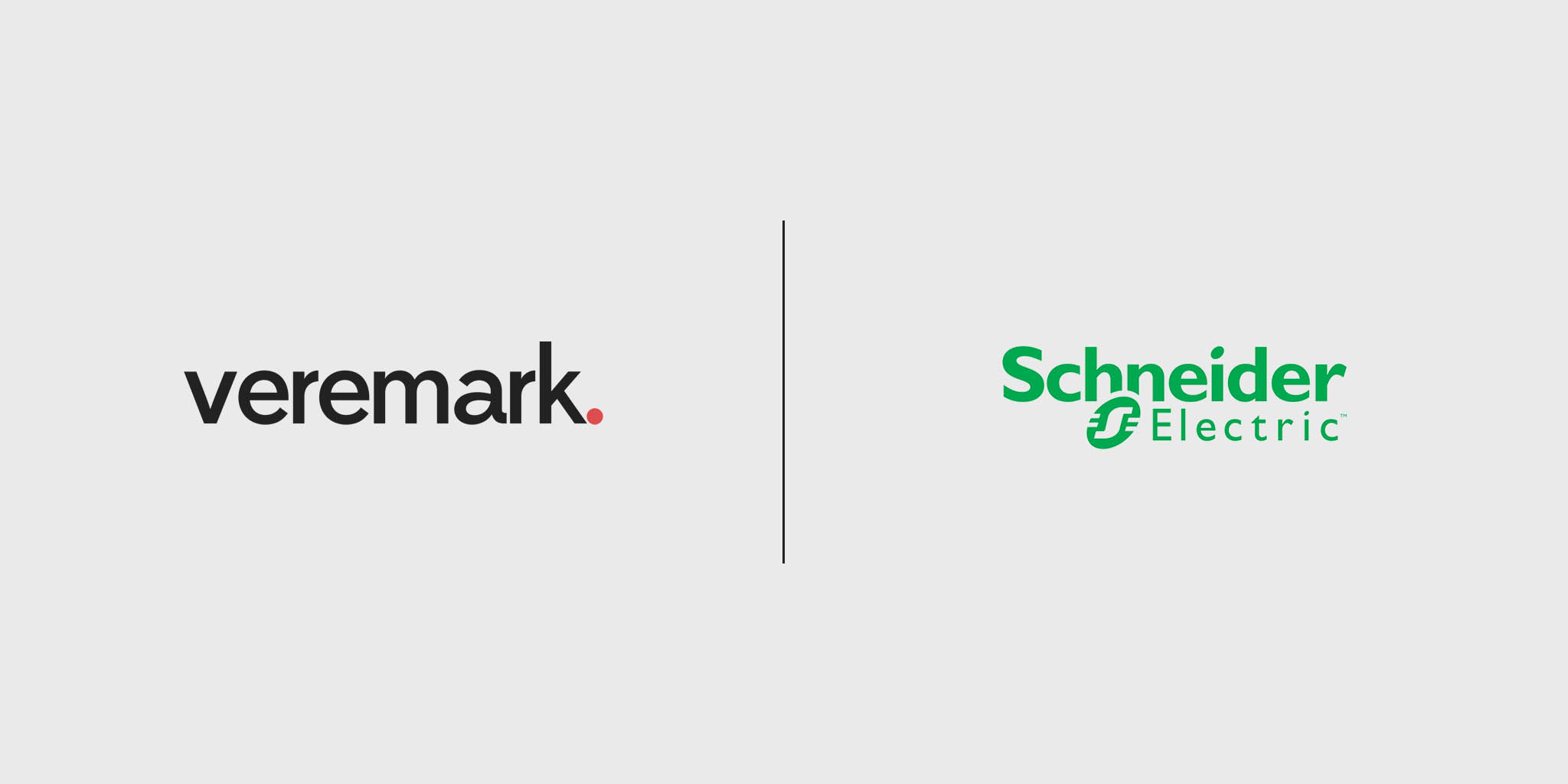 Veremark and Schneider Electric logos next to each other