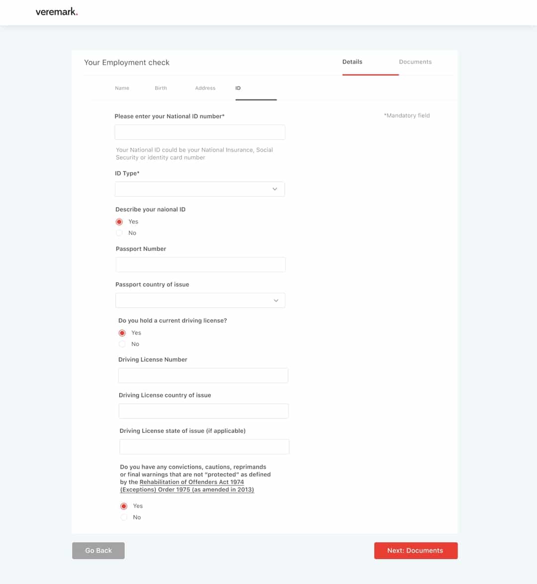 Employment History Checks and Verification Service Background Check