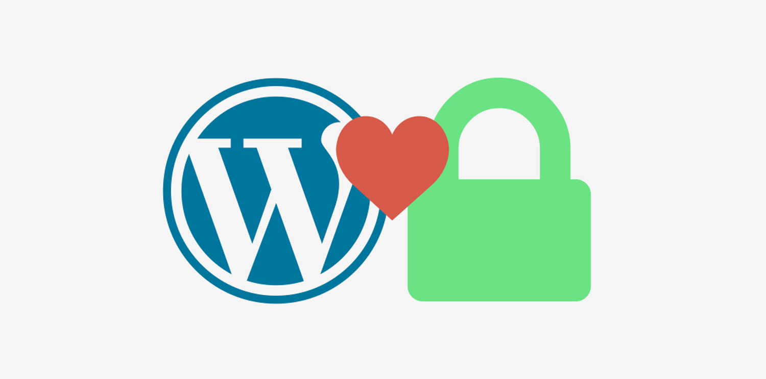 WordPress logo featuring HTTPS