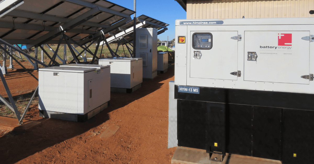 Solar Hybrid Power Power solutions Battery Energy Australia