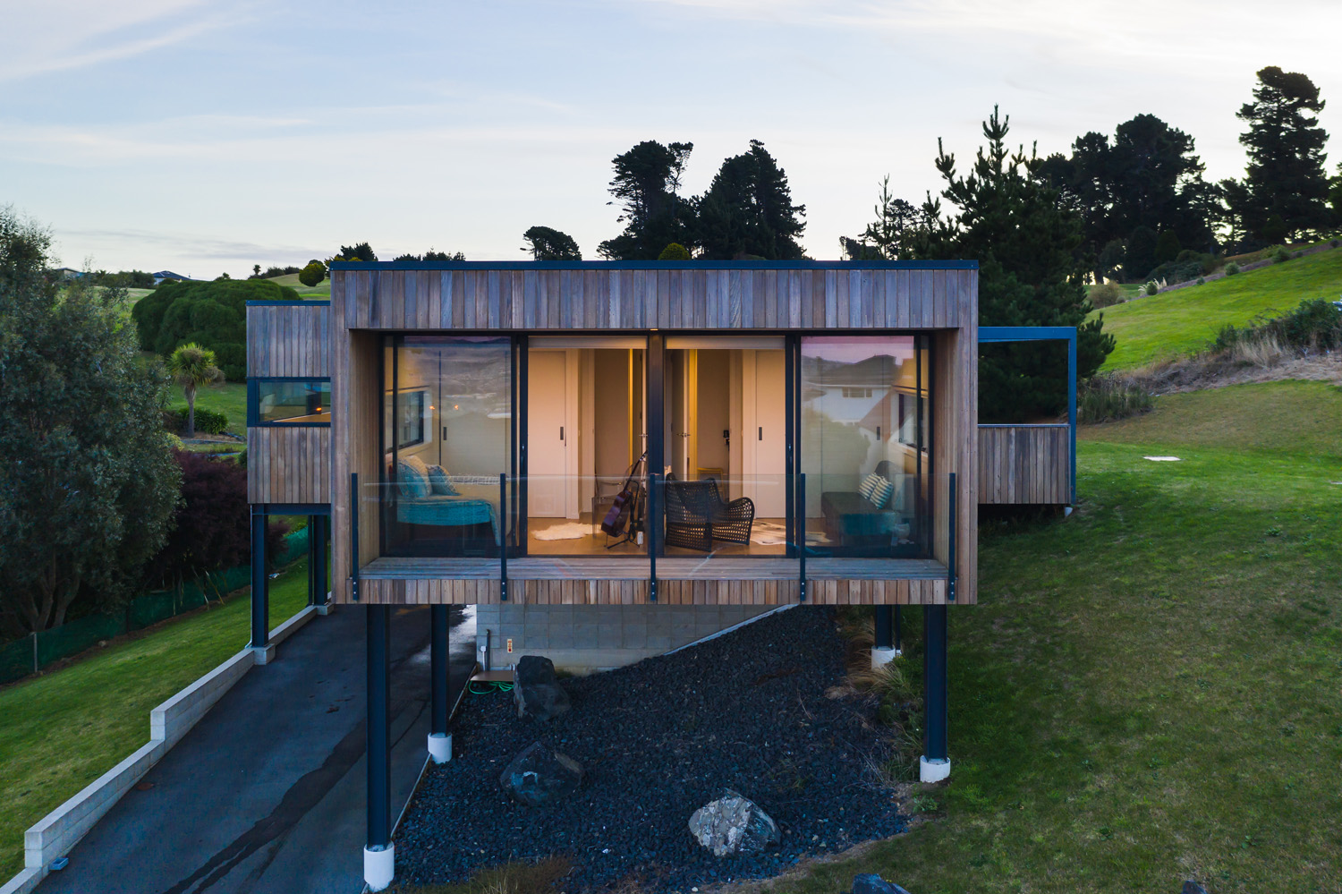 Timber Cross Dunedin Gary Todd Architecture Architectural Design