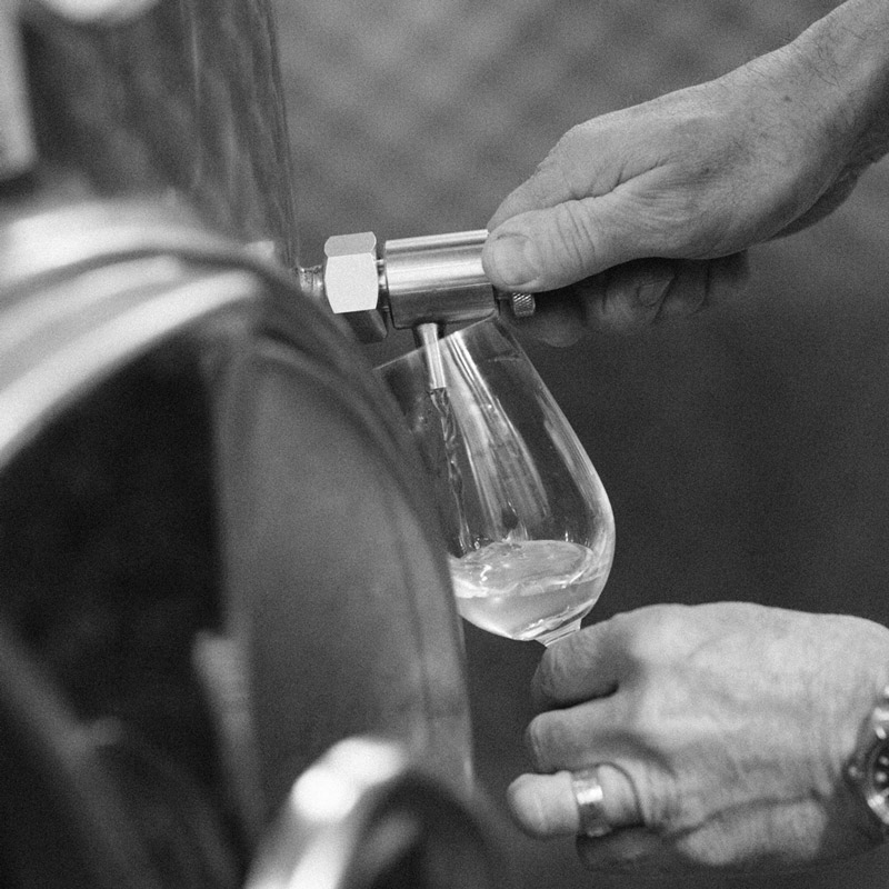 Claude Thibaut consulting extracting sparkling wine