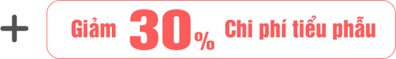 ưu đãi 30% chi phí tiểu phẫu