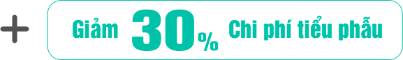ưu đãi nam 30% chi phí tiểu phẫu
