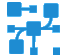 Picto Méthodologies représentées par un organigramme