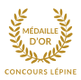 Logo de la médaille d'or au concours Lépine