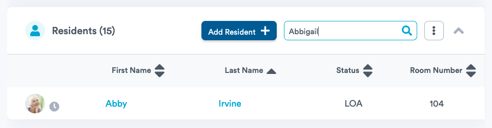 Resident-Name-Search